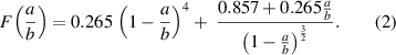 Equation (2)