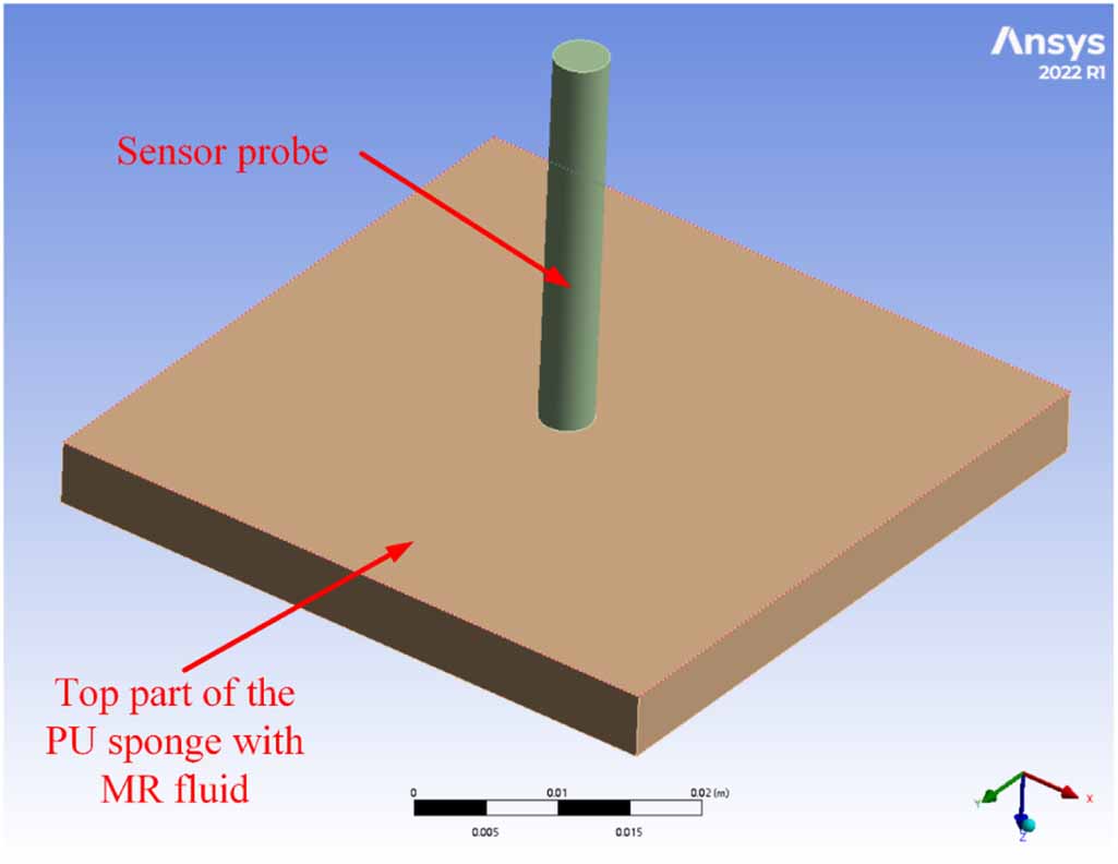 Simulating mechanical properties of human tissues or organs based on ...