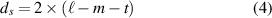 Equation (4)