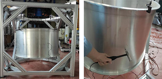Impact load identification and localization method on thin-walled ...
