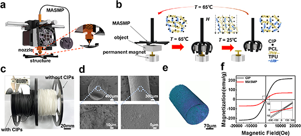 Shape memory polymers enable versatile magneto-active structure with 4D ...