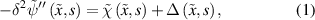 Equation (1)