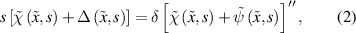 Equation (2)