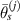 $\bar \theta _s^{\left( j \right)}$