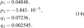 Equation (14)