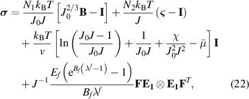 A statistically-based continuum anisotropic constitutive model of fiber ...