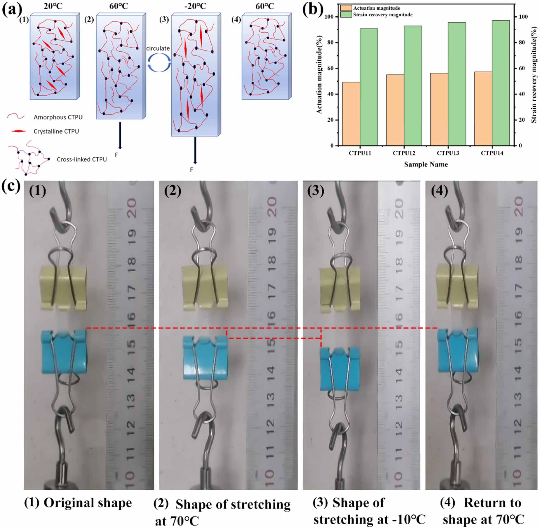 Strategy for regulating one-way and two-way shape memory effects in ...