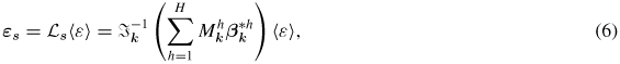 Equation (6)