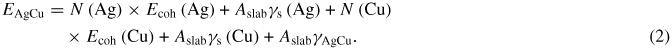 Equation (2)