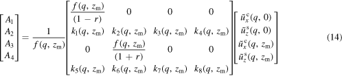Equation (14)