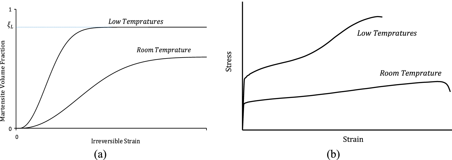 Damage development during the strain induced phase transformation of ...