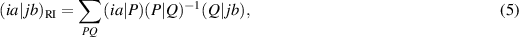 Equation (5)