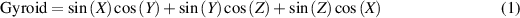 Equation (1)