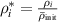 $\rho _i^* = \frac{{{\rho _i}}}{{{{\bar \rho }_{{\text{init}}}}}}$