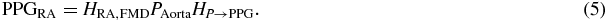 Equation (5)