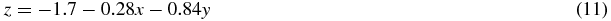 Equation (11)