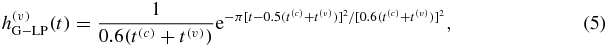 Equation (5)