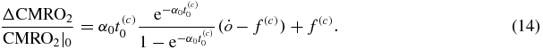 Equation (14)