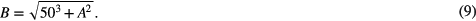 Equation (9)