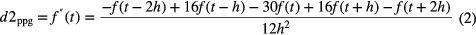 Equation (2)
