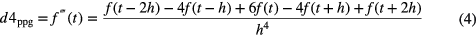 Equation (4)