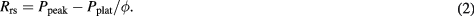Equation (2)