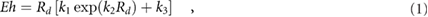 Equation (1)