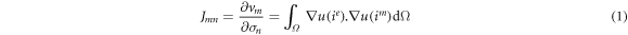 Equation (1)