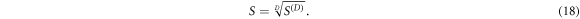 Equation (18)