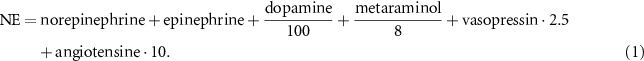 Equation (1)