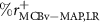 $\% r_ - }}^ + $