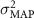 $\sigma _}}^2$