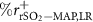$\% r_}_2} - }}^ + $