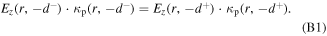 Equation (B1)