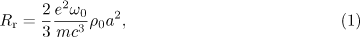 Equation (1)