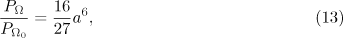 Equation (13)