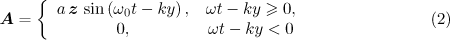 Equation (2)