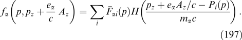 Equation ( )