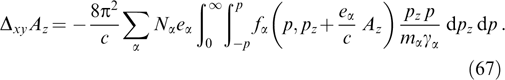 Equation ( )