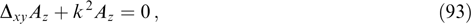 Equation ( )