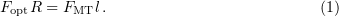 Equation (1)