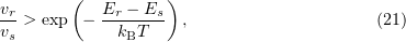 Equation (21)