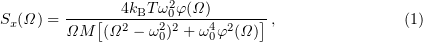 Equation (1)