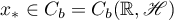 $x_{*}\in C_{b}=C_{b}(\mathbb{R},\mathscr{H})$
