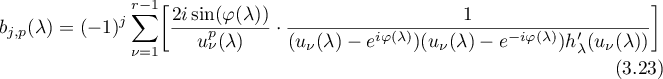 Equation (3.23)
