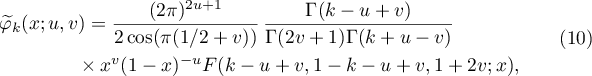 Equation (10)