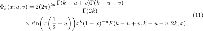 Equation (11)