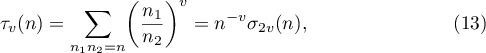 Equation (13)