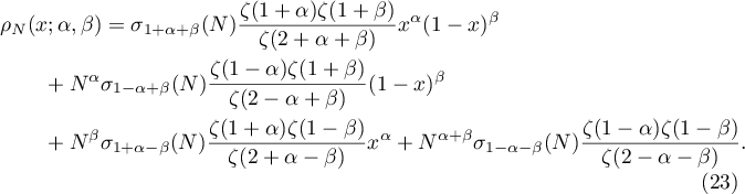 Equation (23)