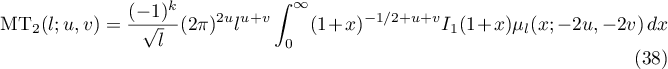 Equation (38)